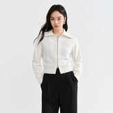 Women's Vintage Lapel Cardigan